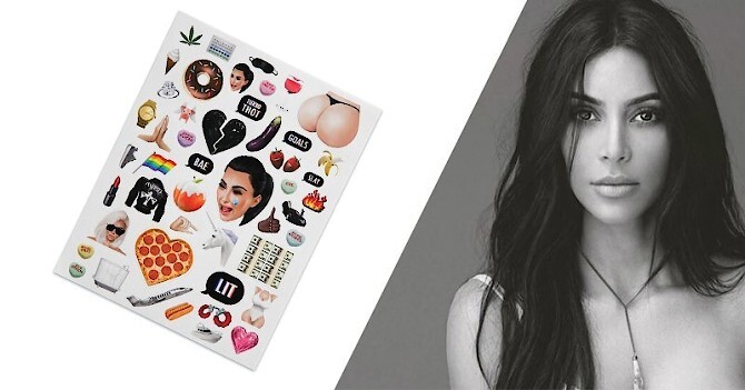 Ким Кардашьян выпускает три новых аромата по мотивам стикеров Kimoji